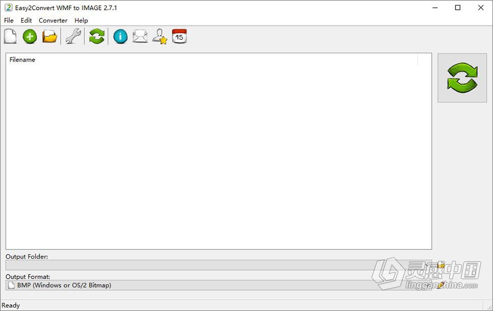 WMF图像格式转换工具 Easy2Convert WMF to IMAGE 2.7.1 英文版  灵感中国网 www.lingganchina.com