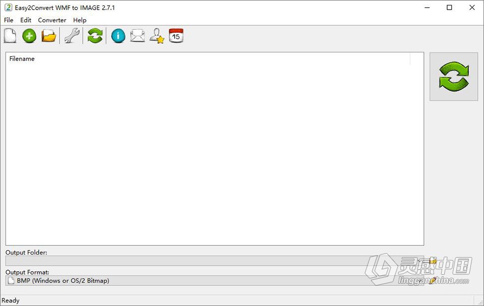 WMF图像格式转换工具 Easy2Convert WMF to IMAGE 2.7.1 英文版  灵感中国社区 www.lingganchina.com