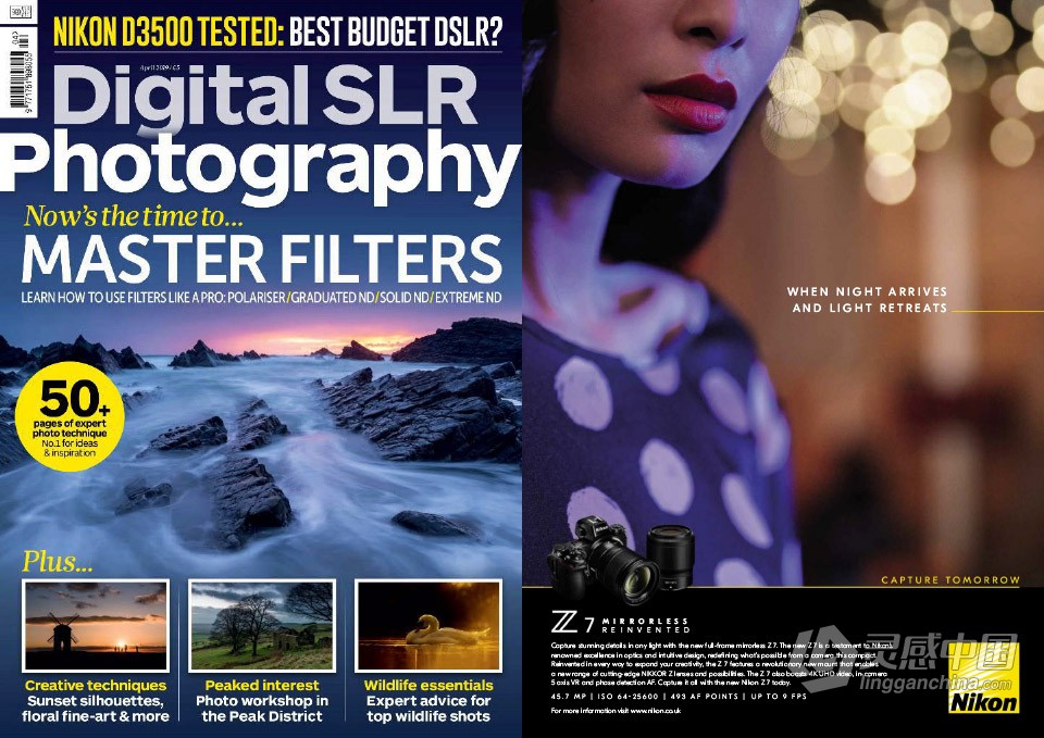 Digital SLR Photography - 数码单反摄影 - 2019年全年刊合集1-12期  灵感中国网 www.lingganchina.com
