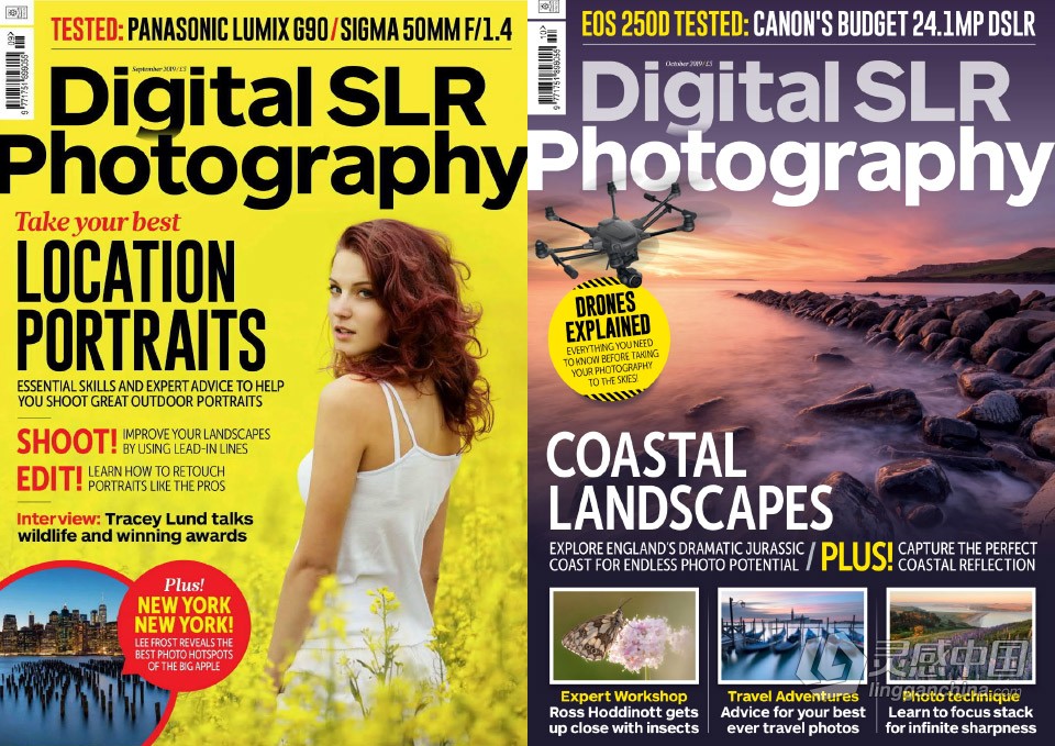 Digital SLR Photography - 数码单反摄影 - 2019年全年刊合集1-12期  灵感中国网 www.lingganchina.com