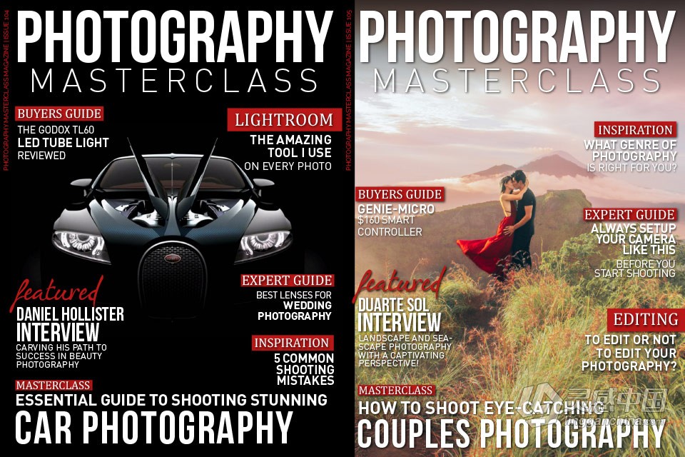摄影大师班 2021年全年1-11期合集 Photography Masterclass - Full Year 2021  灵感中国网 www.lingganchina.com