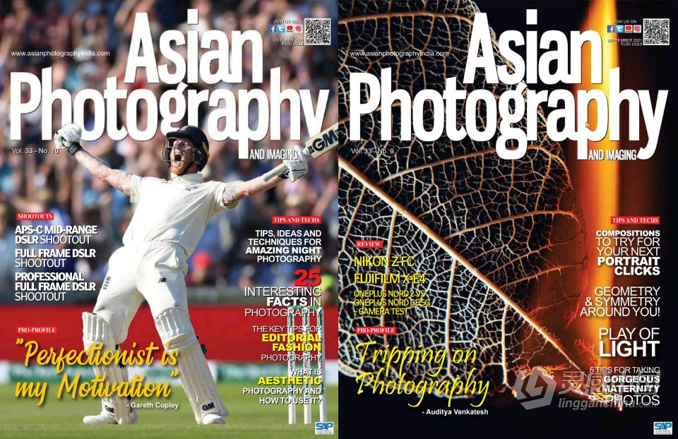 亚洲摄影-2021年全年1-12期合集Asian Photography - Full Year 2021  灵感中国网 www.lingganchina.com
