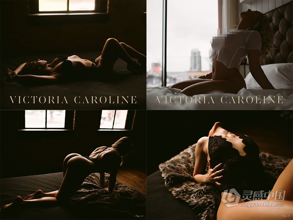 DoMorePhotographers-Victoria Caroline -私房人像综合姿势指南两套合集  灵感中国网 www.lingganchina.com