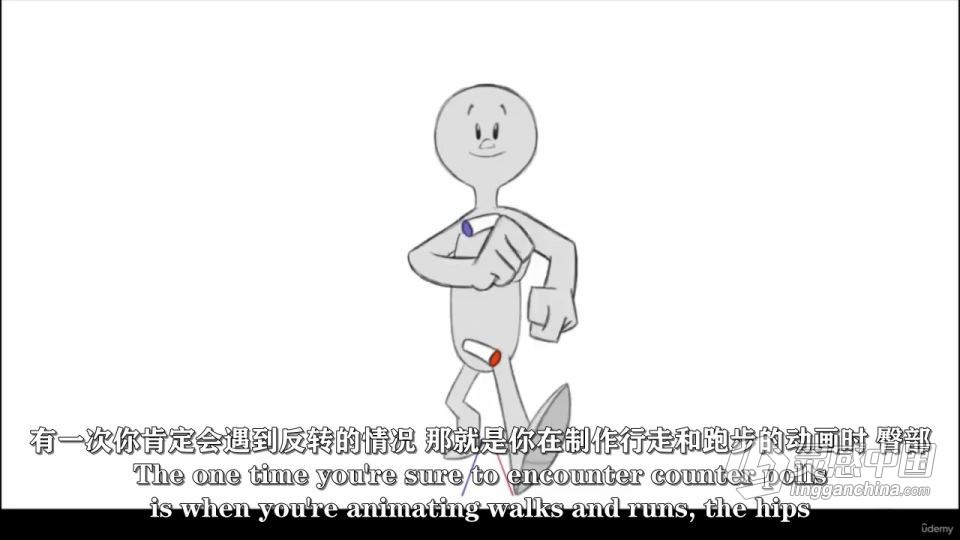 动画基础实例简介完整过程视频教程 中文字幕  灵感中国网 www.lingganchina.com