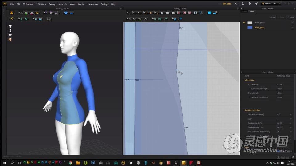 C4D与Marvelous超精细女性角色完整制作工作流程视频教程  灵感中国网 www.lingganchina.com