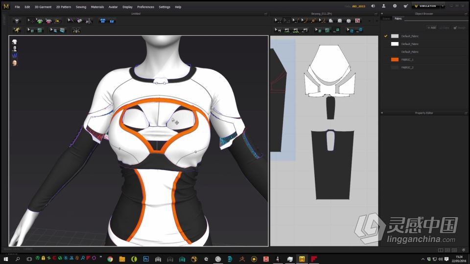 C4D与Marvelous超精细女性角色完整制作工作流程视频教程  灵感中国网 www.lingganchina.com
