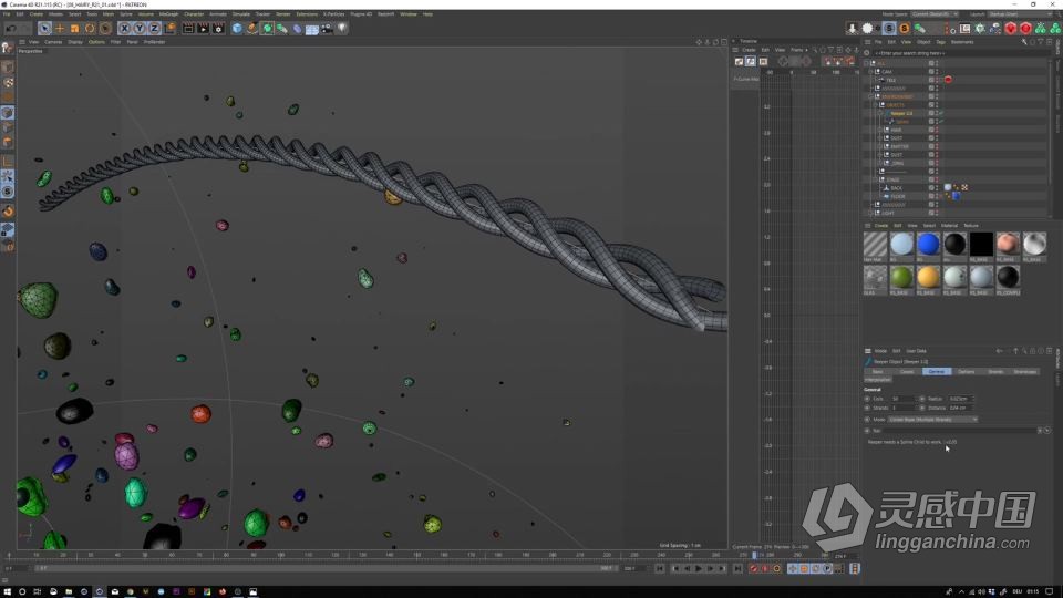 C4D和Redshift 3D设计渲染视频教程（大师Vincent Schwenk49部全集）  灵感中国网 www.lingganchina.com