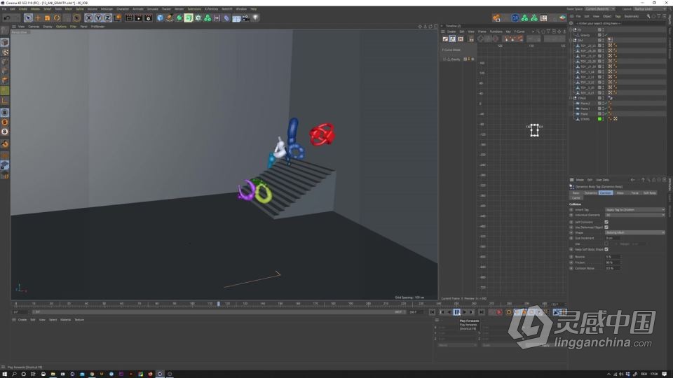 C4D和Redshift 3D设计渲染视频教程（大师Vincent Schwenk49部全集）  灵感中国网 www.lingganchina.com