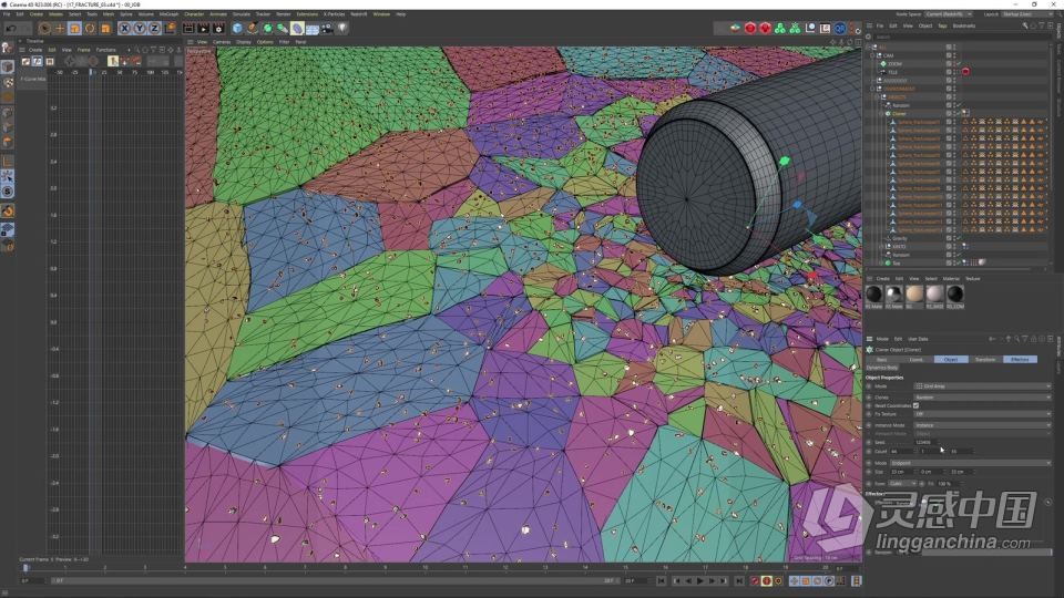 C4D和Redshift 3D设计渲染视频教程（大师Vincent Schwenk49部全集）  灵感中国网 www.lingganchina.com
