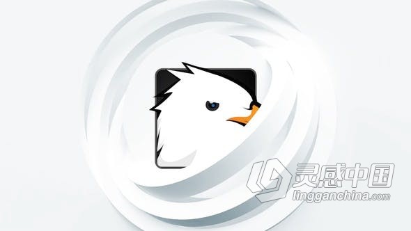 FCPX插件-3D圆圈图形旋转动画LOGO标志视频片头模板 Clean Logo  灵感中国网 www.lingganchina.com