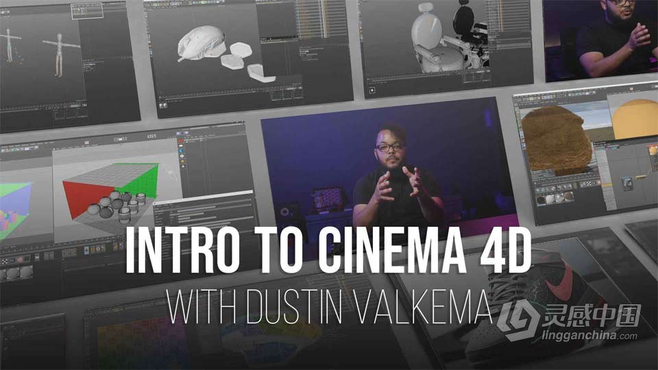 影视级CGI镜头特效大师级制作训练视频教程第一季 INTRO TO CGI: CINEMA 4D + OCTANE  灵感中国网 www.lingganchina.com