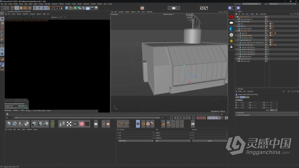 影视级CGI镜头特效大师级制作训练视频教程第一季 INTRO TO CGI: CINEMA 4D + OCTANE  灵感中国网 www.lingganchina.com