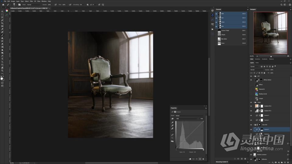 影视级CGI镜头特效大师级制作训练视频教程第一季 INTRO TO CGI: CINEMA 4D + OCTANE  灵感中国网 www.lingganchina.com