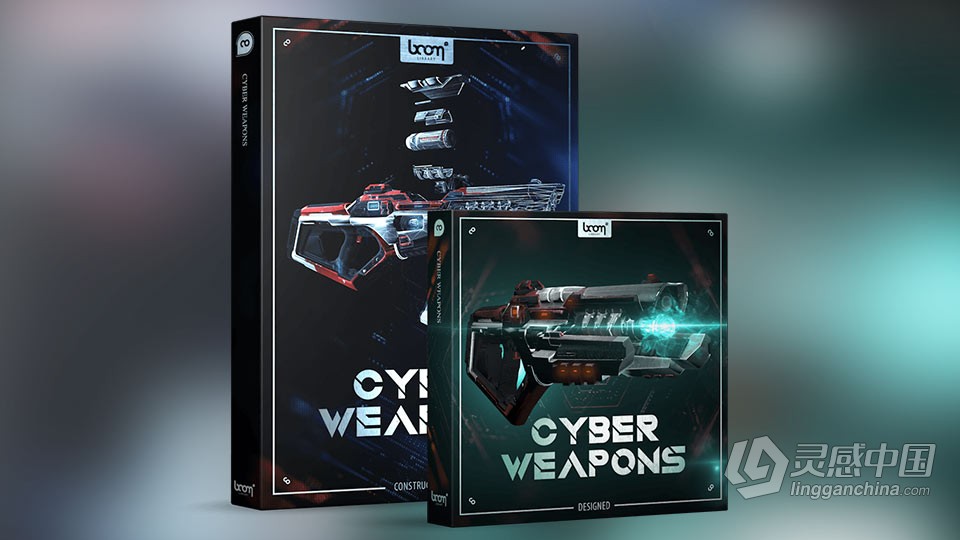 4608种未来科幻武器开枪射击能量脉冲战斗电影特效音效素材 Cyber Weapons  灵感中国网 www.lingganchina.com