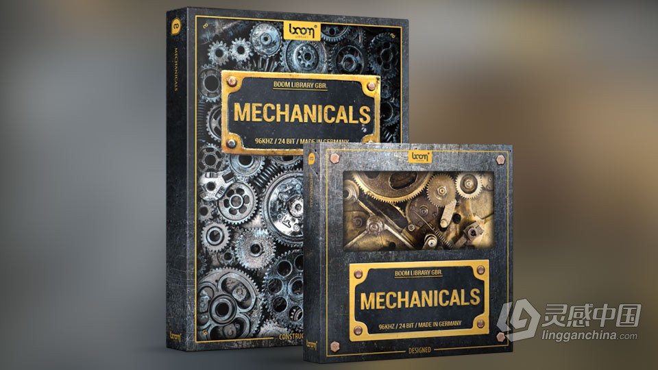 3780种声音工业钢铁金属机械齿轮转动碰撞音效素材 Mechanicals  灵感中国网 www.lingganchina.com