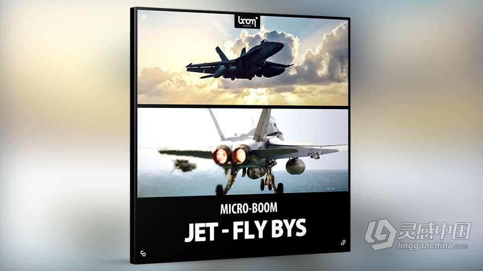 150种战斗飞机喷气发动机涡轮引擎飞行划过轰鸣音效素材 Jet Fly Bys  灵感中国网 www.lingganchina.com