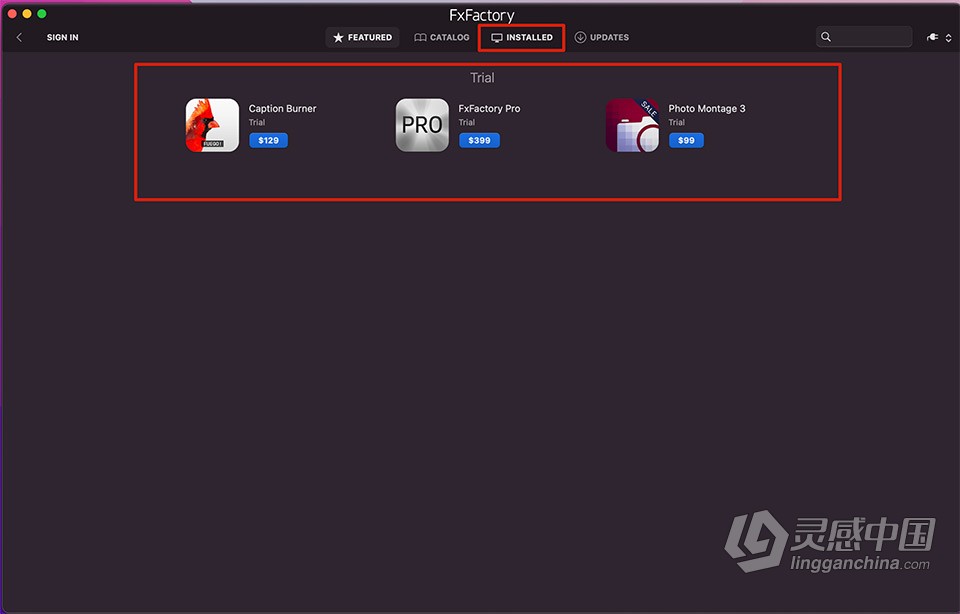 FxFactory 8 Pro for Mac 视觉特效软件包 V8.0(7088)激活版 fcpx/ae/motion  灵感中国网 www.lingganchina.com