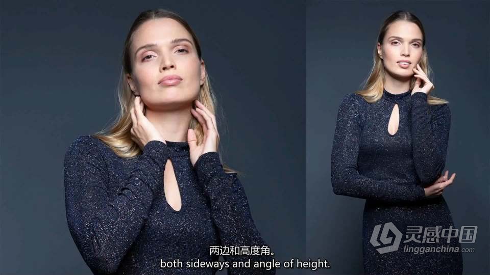 人像摄影布光教程：克服你对工作室闪光灯的恐惧 中英字幕  灵感中国网 www.lingganchina.com
