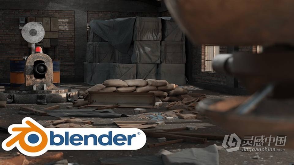 Blender从建模到动画短片全流程视频教程 中文字幕  灵感中国网 www.lingganchina.com