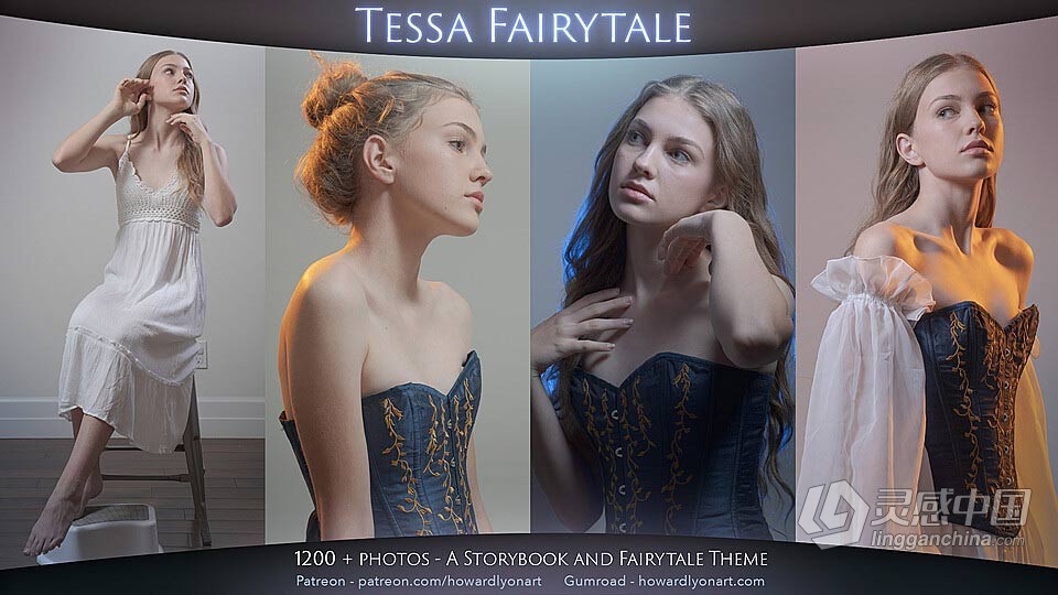 1200张童话公主艺术姿势造型高清参考图合集 Tessa Fairytale  灵感中国网 www.lingganchina.com