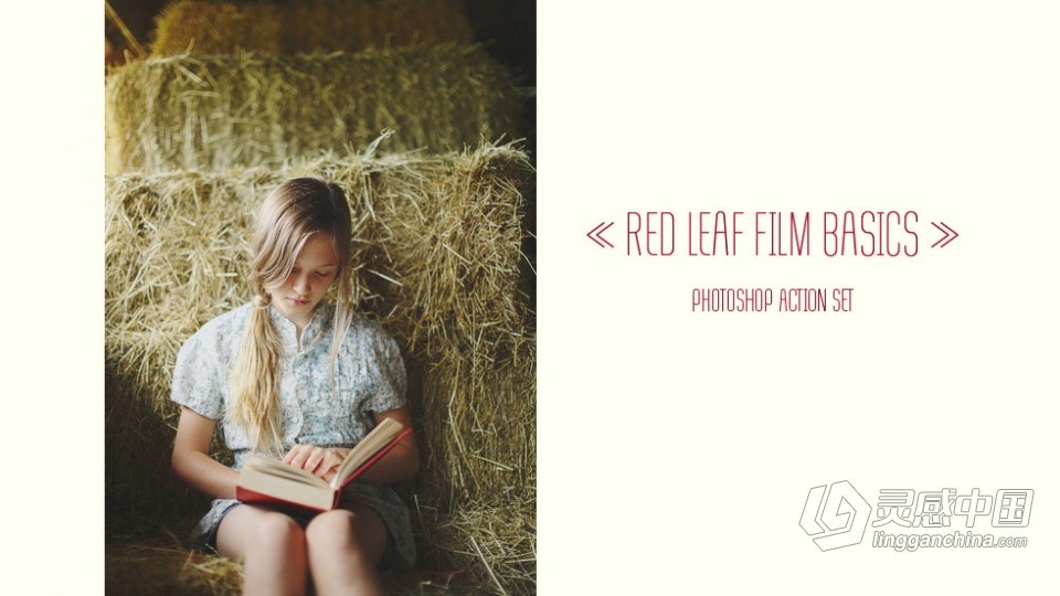 国外大师级电影胶片PS动作 Red Leaf Film Basics Actions  灵感中国网 www.lingganchina.com