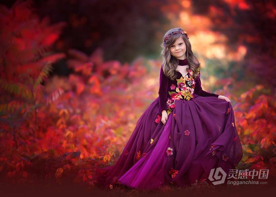 国外高端后期电影级调色PS动作 GTG系列-Innocence合集 THE INNOCENCE COLLECTION PHOTOSHOP ACTIONS  灵感中国网 www.lingganchina.com