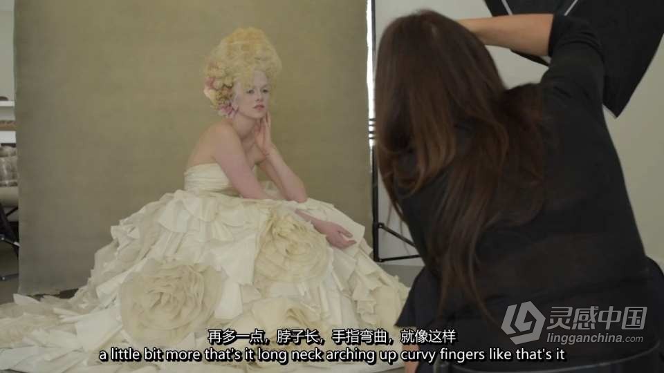 苏·布莱斯 Sue Bryce 维多利亚时尚人像风格的拍摄教程 中英字幕 Styling Victorian Style Shoot  灵感中国网 www.lingganchina.com