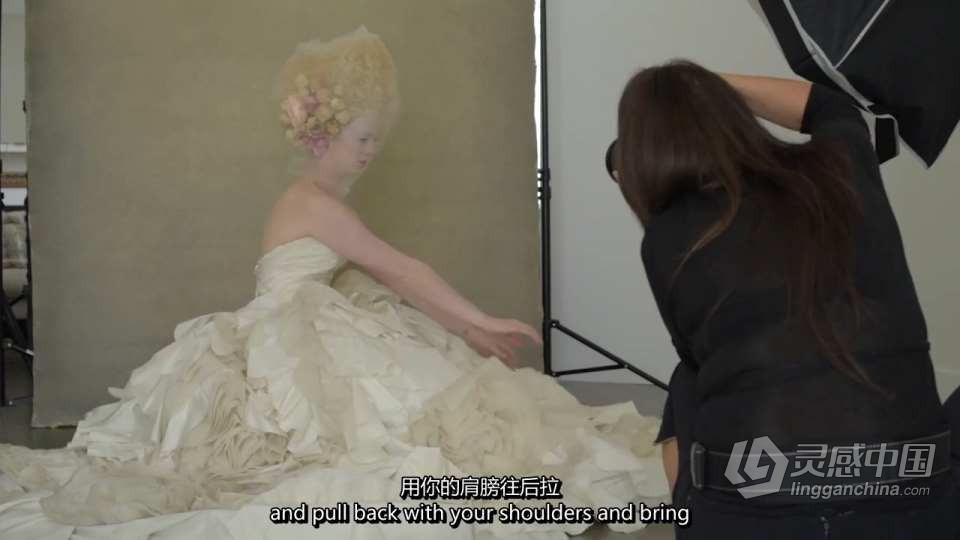 苏·布莱斯 Sue Bryce 维多利亚时尚人像风格的拍摄教程 中英字幕 Styling Victorian Style Shoot  灵感中国网 www.lingganchina.com