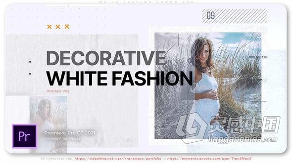 时尚杂志宣传服装销售视频广告PR模板  灵感中国网 www.lingganchina.com