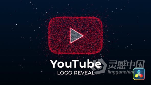 DR达芬奇模板-快速粒子标志显示动画工程文件下载  灵感中国网 www.lingganchina.com