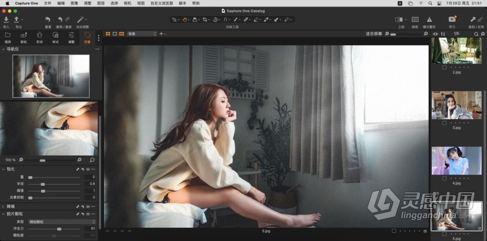 飞思软件RAW图像编辑软件 Capture One 22 Pro 15.3.2.11 for mac 中文激活版下载  灵感中国网 www.lingganchina.com