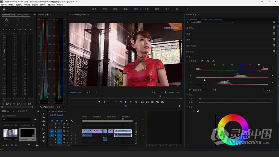 Adobe Premiere Pro 2019 软件入门课程 pr零基础自学中文教程 小白也能学会  灵感中国社区 www.lingganchina.com