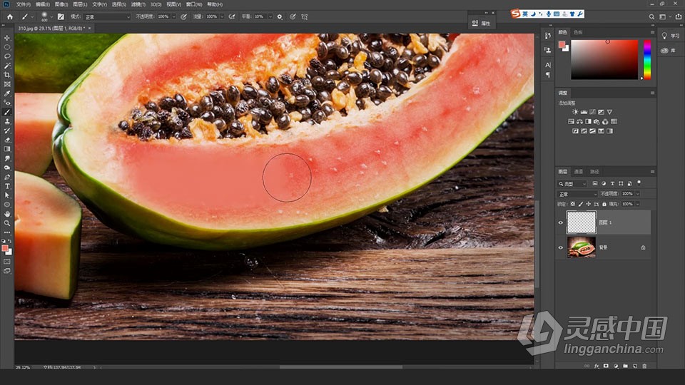 Adobe Photoshop CC 2019 软件入门课程 ps零基础自学中文教程 小白也能学会  灵感中国网 www.lingganchina.com