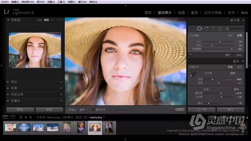 Lightroom软件入门课程 lr零基础自学中文教程 小白也能学会  灵感中国社区 www.lingganchina.com