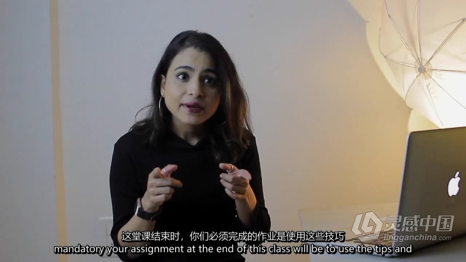 产品摄影 - 拍摄口红唇膏色彩样本及造型布光教程 中英字幕  灵感中国网 www.lingganchina.com