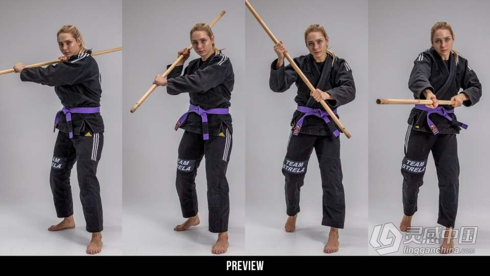950张女性运动类比赛动作姿势造型高清参考图合集 950+ Female Fighter Reference Pictures  灵感中国网 www.lingganchina.com