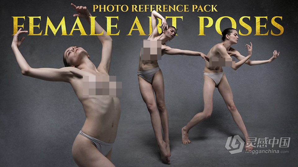 1000张女性人体艺术姿势造型高清参考图合集 Female Art Poses Photo reference pack for artists 1016 JP  灵感中国网 www.lingganchina.com