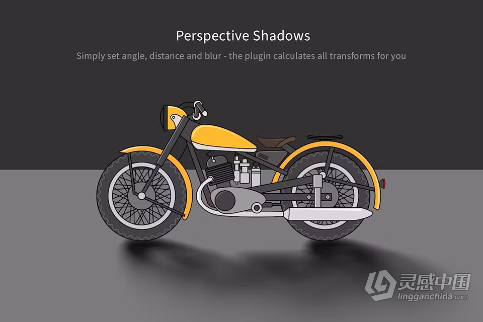 真实影子投影神器PS插件 shadowify 2 汉化版 支持六种影子模式  附教程  灵感中国网 www.lingganchina.com
