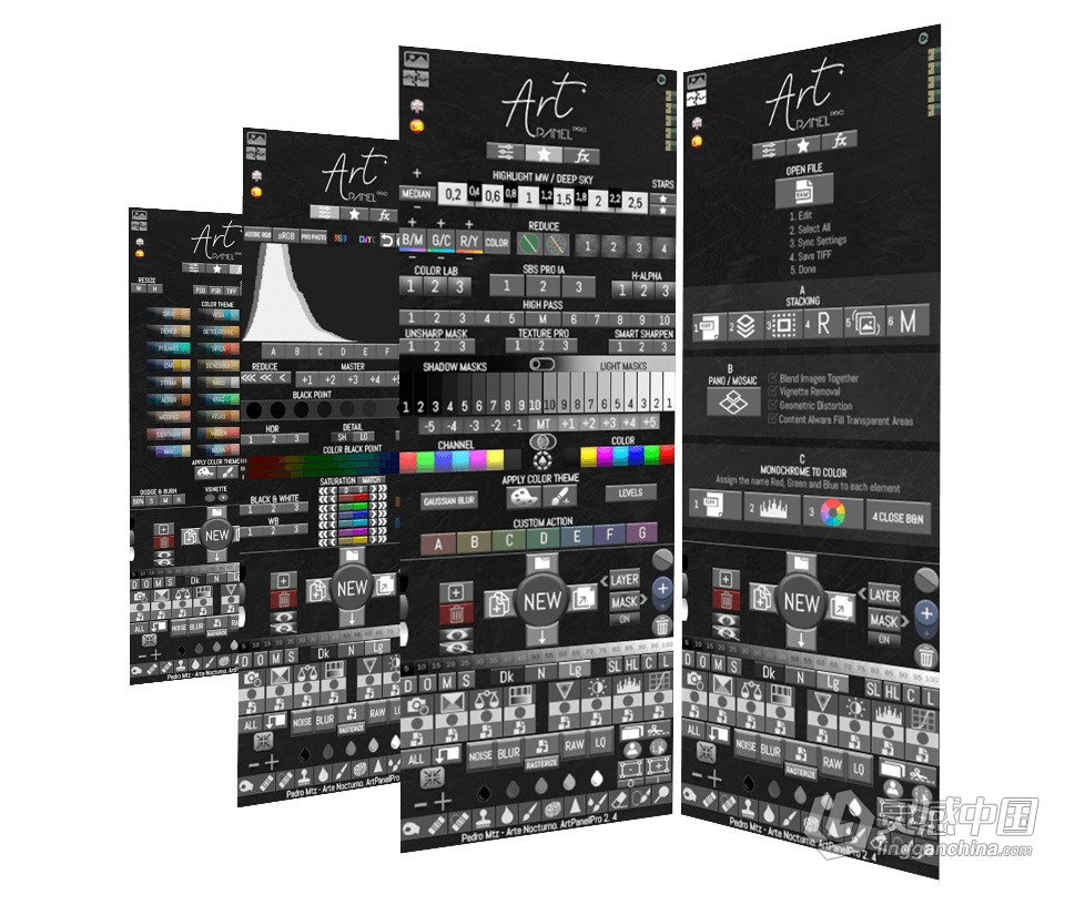专业风光艺术PS插件 Art Panel Pro  灵感中国网 www.lingganchina.com