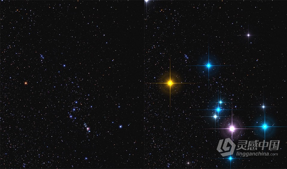 PS星芒滤镜插件 Starspikes pro 3.1.2 中文汉化版 WIN系统  灵感中国网 www.lingganchina.com