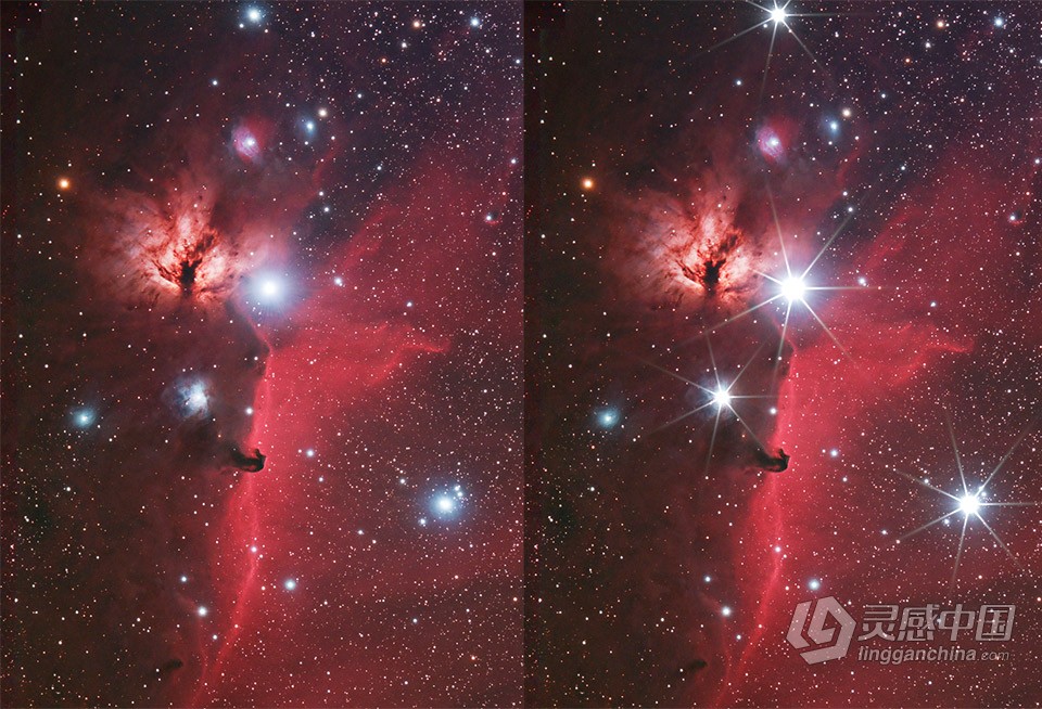 PS星芒滤镜插件 Starspikes pro 3.1.2 中文汉化版 WIN系统  灵感中国网 www.lingganchina.com