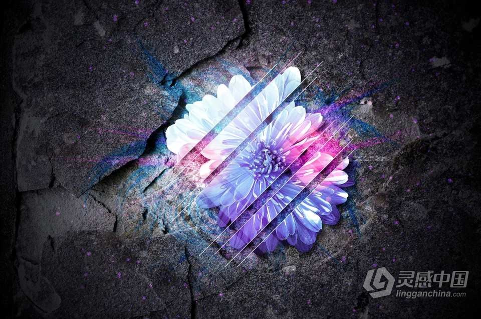 63种北极光图形烟雾渐变发光气泡光效PS笔刷 63 Lighting Brushes  灵感中国网 www.lingganchina.com