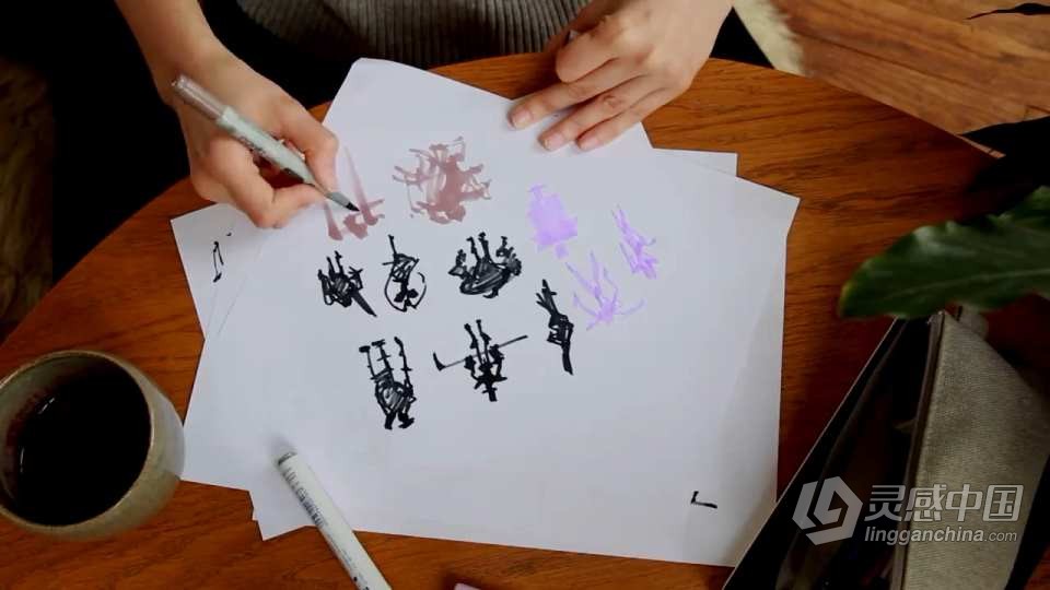 Stephanie boom 故事性角色设计数字绘画视频教程 中文字幕  灵感中国网 www.lingganchina.com
