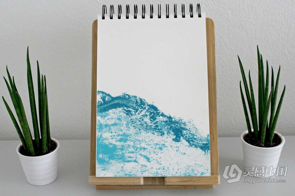 【PS笔刷】52个海浪水花液体飞溅效果PS笔刷Affinity画笔Procreate笔刷 52 Blubber Brushes  灵感中国网 www.lingganchina.com