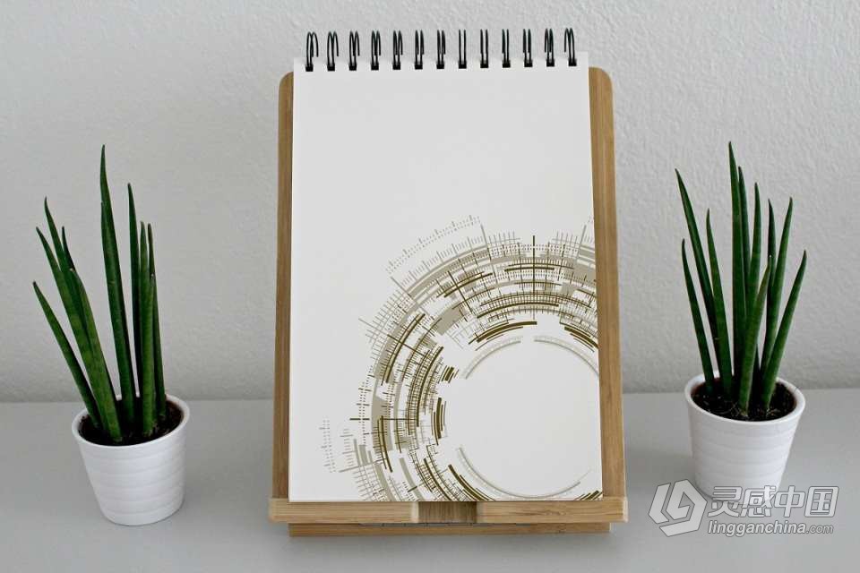 【PS笔刷】52个复杂组合未来科幻高科技圆环圆圈PS笔刷Affinity画笔Procreate笔刷 52 Complex Futuristic Circle B  灵感中国网 www.lingganchina.com