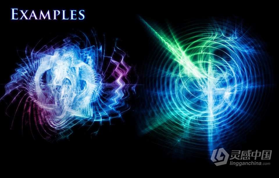 【PS笔刷】93种魔幻抽象超现实装饰图案PS笔刷Affinity画笔Procreate笔刷 93 Fractal Decoration Brushes  灵感中国网 www.lingganchina.com