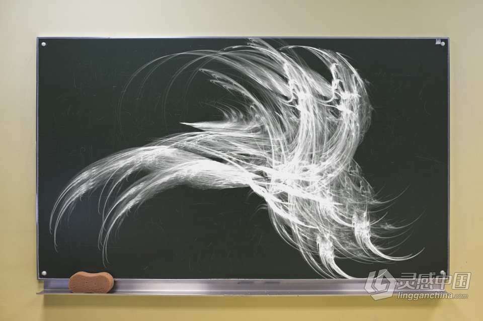 【PS笔刷】93种魔幻抽象超现实装饰图案PS笔刷Affinity画笔Procreate笔刷 93 Fractal Decoration Brushes  灵感中国网 www.lingganchina.com