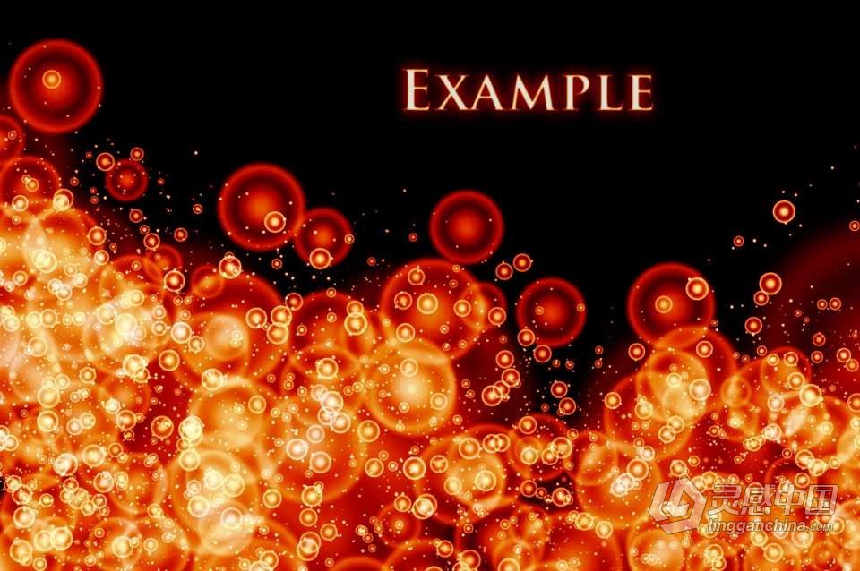 【PS笔刷】60个发光圆点菱形散景光斑PS笔刷Affinity画笔Procreate笔刷 60 Bokeh Brushes &amp; PNGs  灵感中国网 www.lingganchina.com