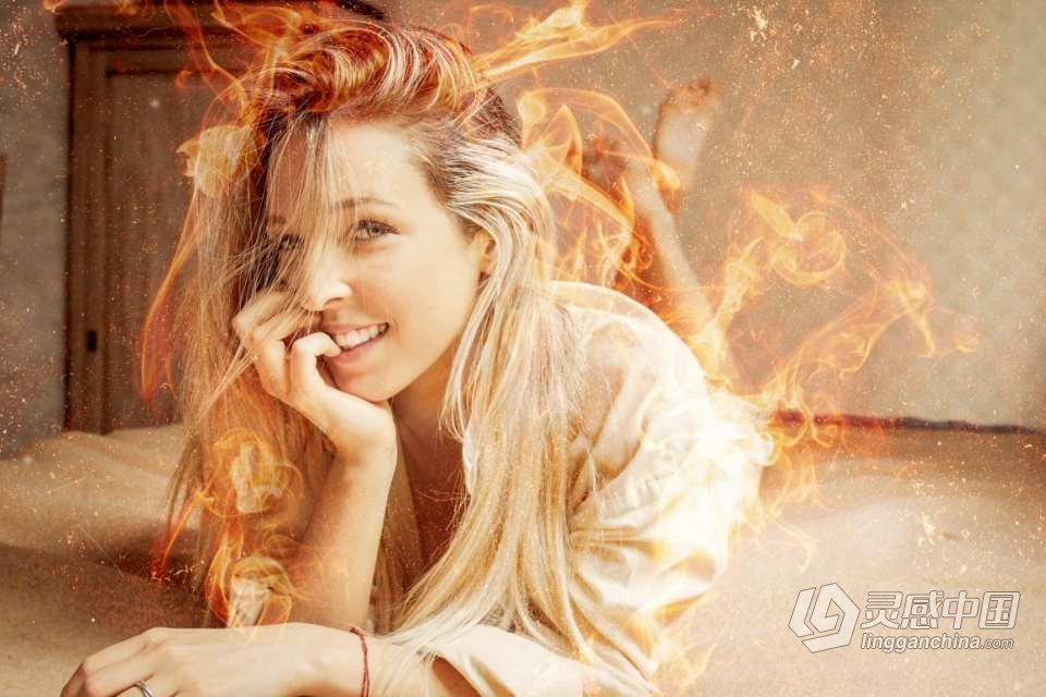 【PS笔刷】80个烟雾和燃烧火焰PS笔刷Affinity画笔Procreate笔刷 80 Smoke and Fire Brushes &amp; PNGs  灵感中国网 www.lingganchina.com