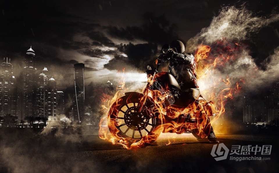 【PS笔刷】80个烟雾和燃烧火焰PS笔刷Affinity画笔Procreate笔刷 80 Smoke and Fire Brushes &amp; PNGs  灵感中国网 www.lingganchina.com